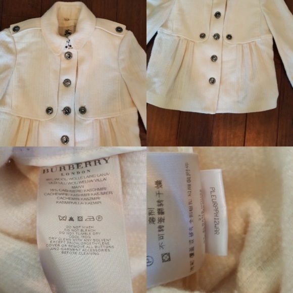 Burberry  Cashmere/Wool Jacket - Picture 6 of 8